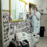 Entrega dos materiais recolhidos pela Solispa ao Centro Paroquial de Bem Estar Social de Alfama