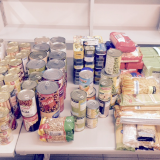 Entrega dos materiais recolhidos pela Solispa à Associação Auxílio e Amizade