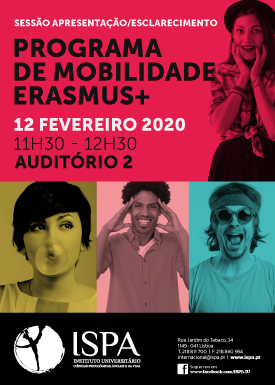 Programa de Mobilidade Erasmus+ Programa de Mobilidade Erasmus+