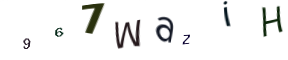 Imagem CAPTCHA